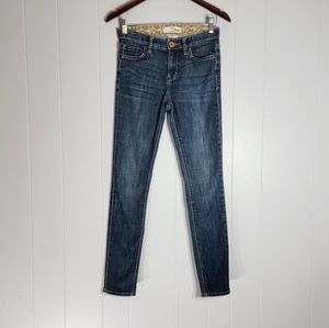 ❗️4/$20 Dittos Skinny High Rise Dark Blue Stretch Jeans Size 26